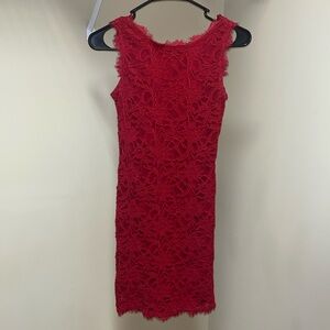 Lace fully lined dress. Worn one time. Beautiful.